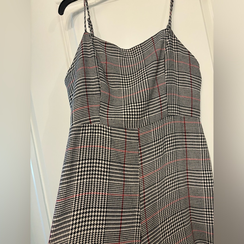 Red and Black 70’s Style Romper